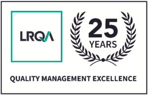 LRQA: 25 years Quality Management Excellence award